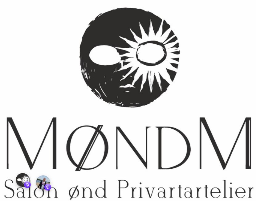 Mondgesicht des MØNDM Logos